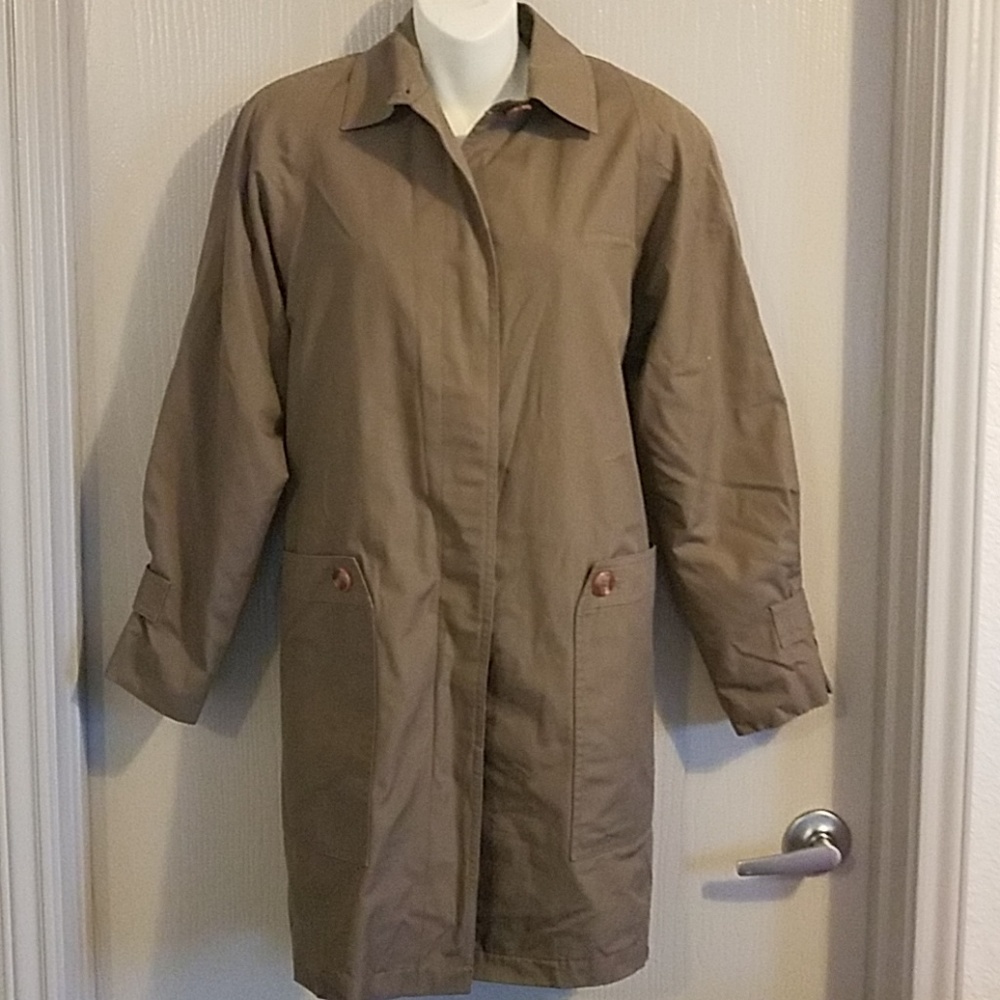 Vintage 80sTRENCH COAT - VINTAGE LADIES